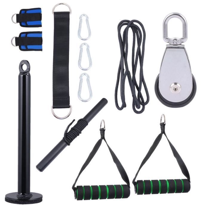 1 ensemble de bras de corps pratique simple portable pour la formation de de musculation à domicile BARRE - HALTERE - POIDS