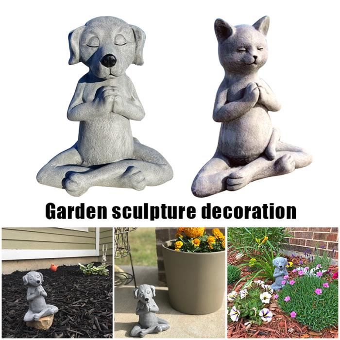 Decoration Jardin Chats