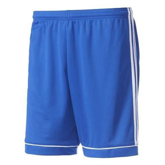ADIDAS Short Squadra 17 Bleu / Blanc