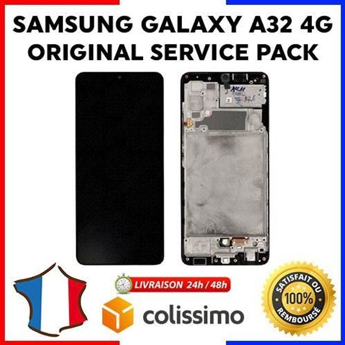 Ecran LCD + Vitre Tactile Samsung Galaxy A32 4G SM-A325F ORIGINAL Service Pack