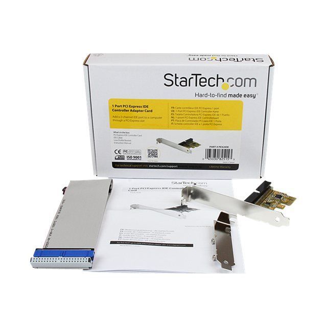 STARTECH Carte controleur PCI Express vers 1 port IDE - Contrôleur de stockage - ATA - 133 Mo/s - PCIe x1