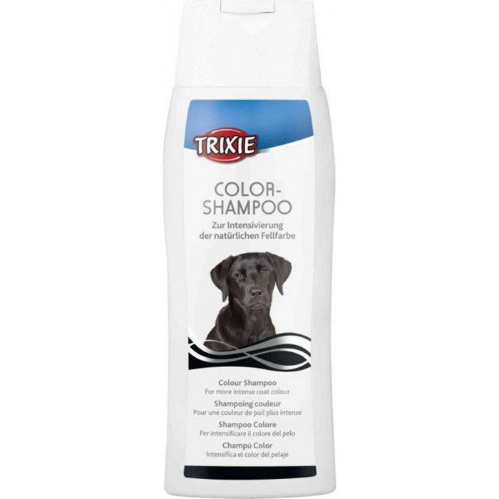 TRIXIE Shampoing couleur pour pelage noir 250 ml pour chien