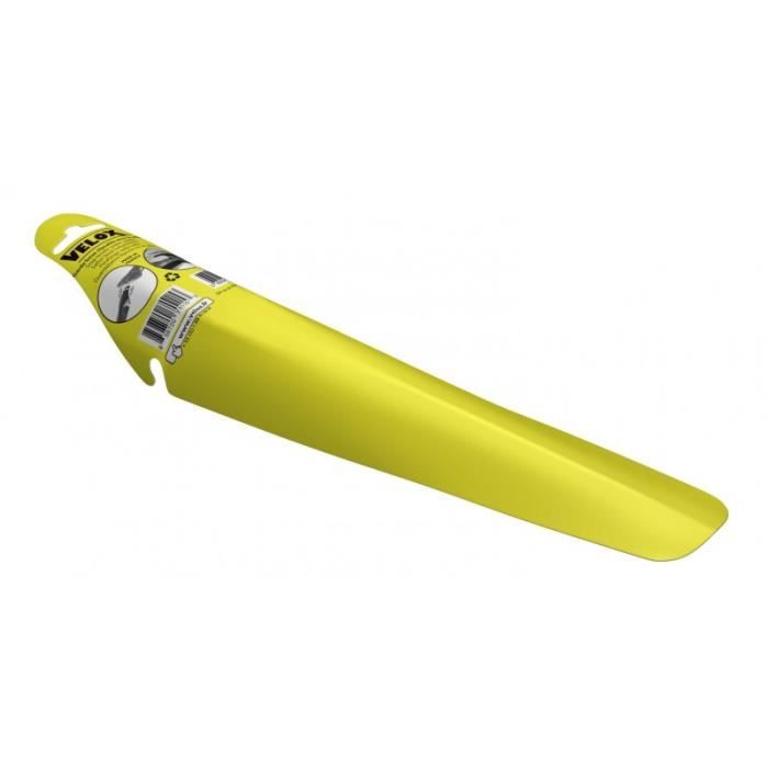 VELOX GARDE-BOUE ARRIERE CLIPSABLE SELLE JAUNE