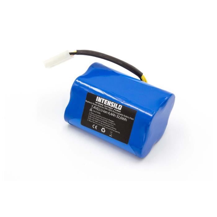 INTENSILO batterie compatible avec Neato XV Signature, XV signature pro, XV-11, XV-12 aspirateur Home Cleaner (4400mAh, 7,4V,