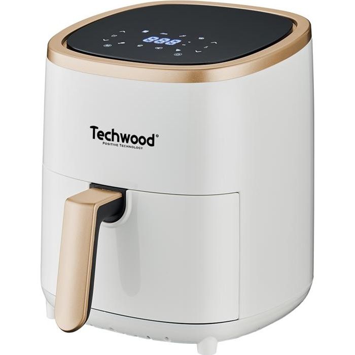 Friteuse Sans Huile Techwood TFR-556SHD – Capacité 5,5L, 1700W, 8 Programmes - vue 3