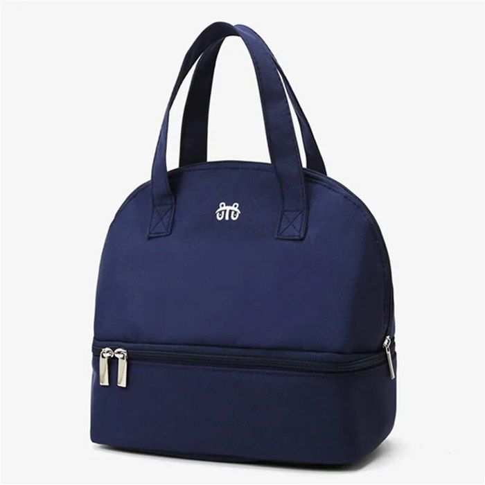 Sac Isotherme Lait Maternel - Capacité 8-10 Poches - Avec 4 Blocs Glace - Noir - Pour Transport Et Voyage