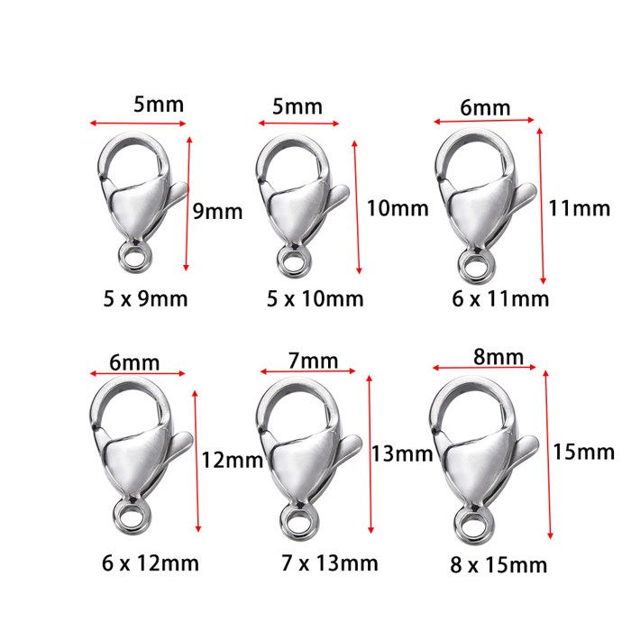 2 Fermoirs De Bracelet De Montre à Boucle Ardillon En Acier Inoxydable - Largeur 18mm - Couleur Argenté - Neuf