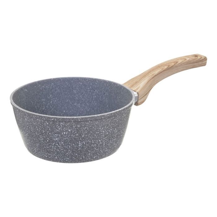 Casserole aluminium forgé Cuisson Nature - Casserole en Alu forgé 18 cm