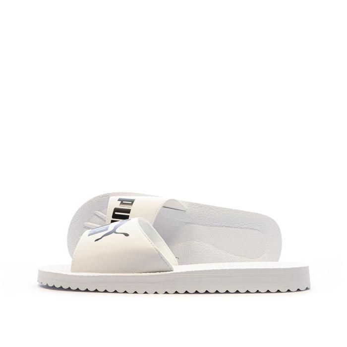 Claquettes Blanches Homme Puma Purecat Cdiscount Sport
