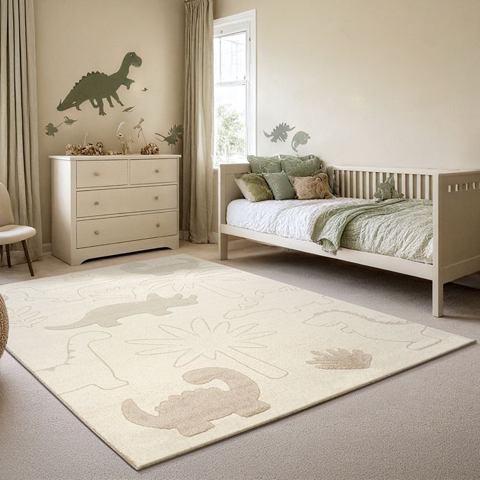 Tapis Enfant - THE CARPET - Elisa Kids - Crème - 140 x 200 cm