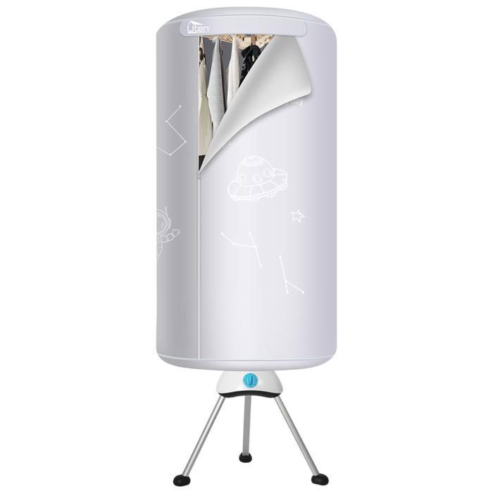 UTEN Séchoir à Linge Électrique 1000W Pliable Sèche-Linge Portable avec Minuterie 180min Séchage Rapide 360° Capacité 10kg