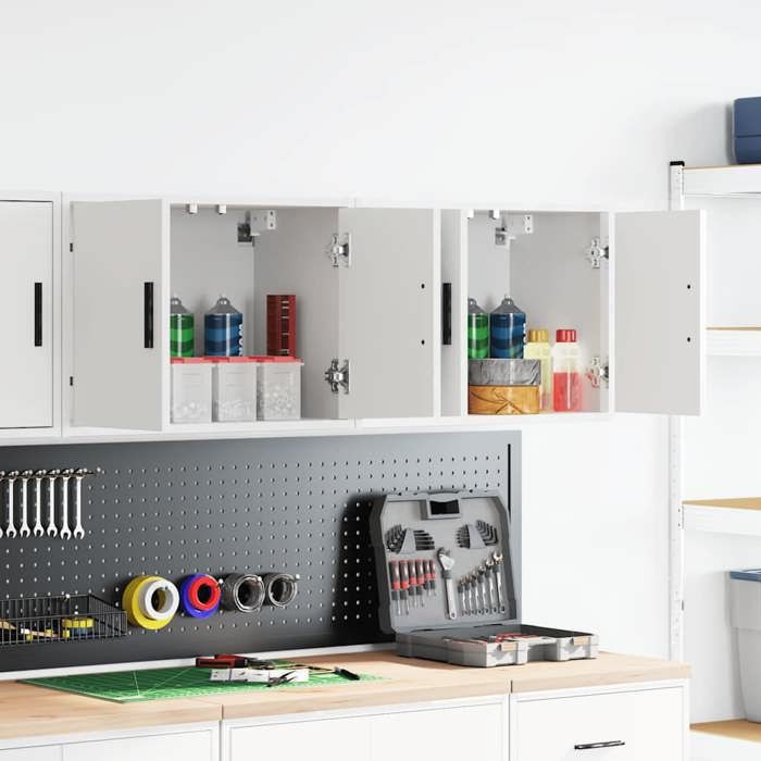 vidaXL Armoires murales de garage 2 pcs - vue 2