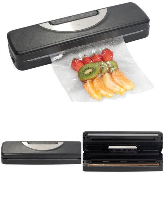 Machine Sous Vide Alimentaire + 10 Sacs Réutilisables - Scellage Automatique, Portable USB