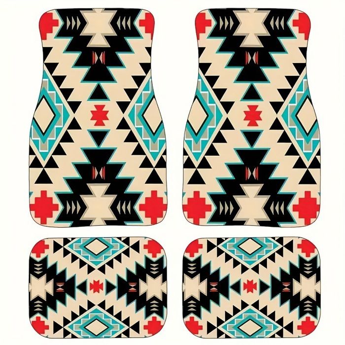 Jeu De Tapis De Sol Sur Mesure Pour Renault Twingo 3 (09/2014-2018) - 3 Pièces Avec Protection Pont Arrière - Antidérapant Autogrip - 1