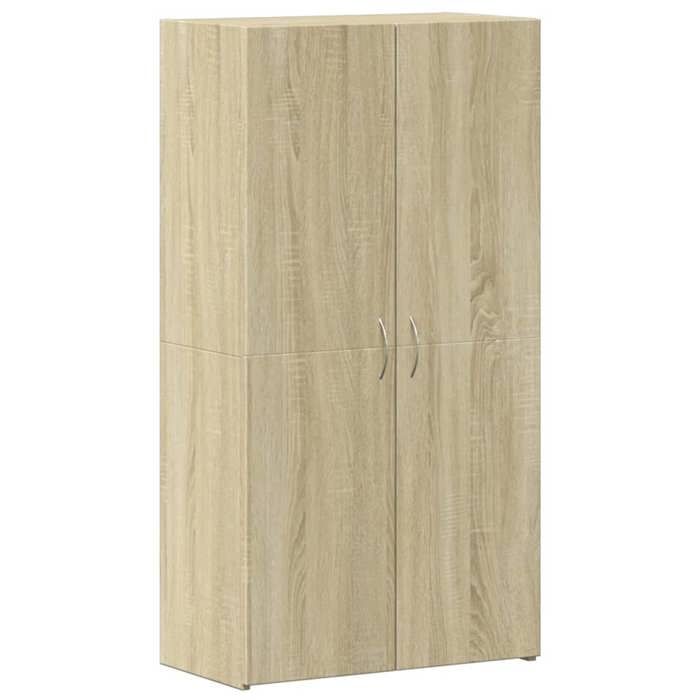 148807& Armoire de classement - Armoire bois de Bureau chêne sonoma 60x32x115 cm bois ingénierie