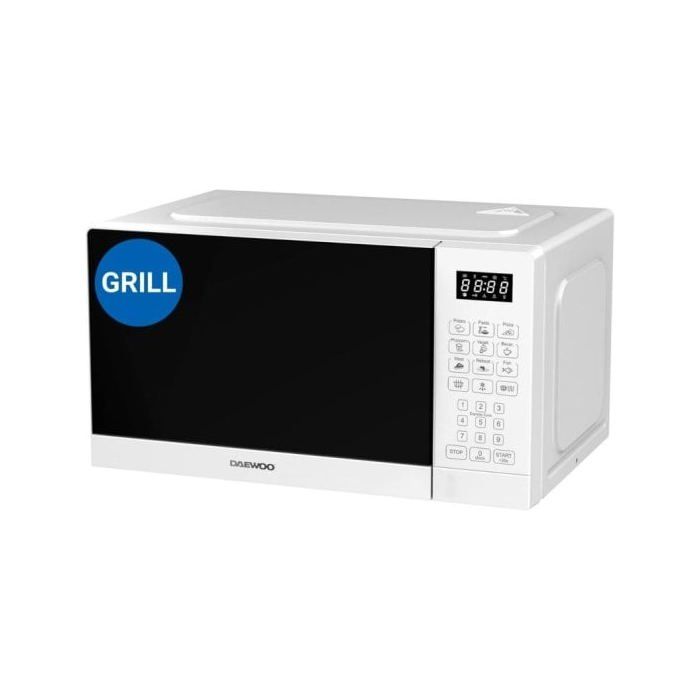 Microondas Daewoo MD-FA202GW-EU 20 Litros 700W 8 Programas Grill Digital Blanco - Daewoo