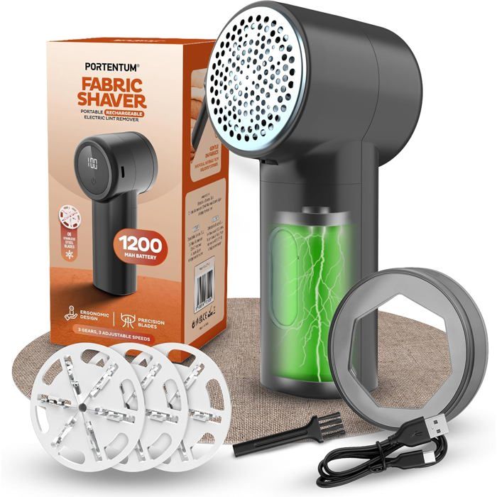 Rasoir Anti Bouloche Électrique - ZVVN - Écran LED - 3 Vitesses - USB-C Rechargeable