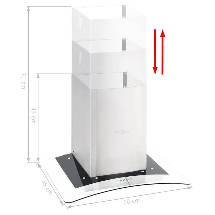 Vidaxl Cloche décorative 60 cm D - vue 2