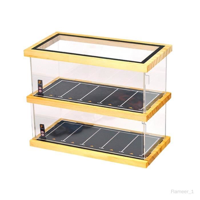 VITRINE DE PRÉSENTATION de modèle de voiture à l'échelle 1:64 Vitrine