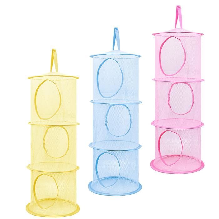Panier De Rangement Suspendu Empilable - Pour Cuisine (oignon, Gingembre) Ou Salle De Bain, En PP