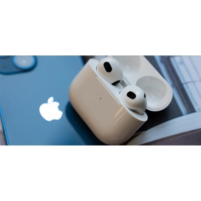 AirPods 3ème Génération (copie) - Son Bluetooth Premium, USB-C - Blanc - NEUF