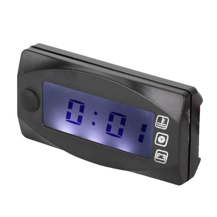 Mini thermomètre numérique Universel pour Moto, Voiture