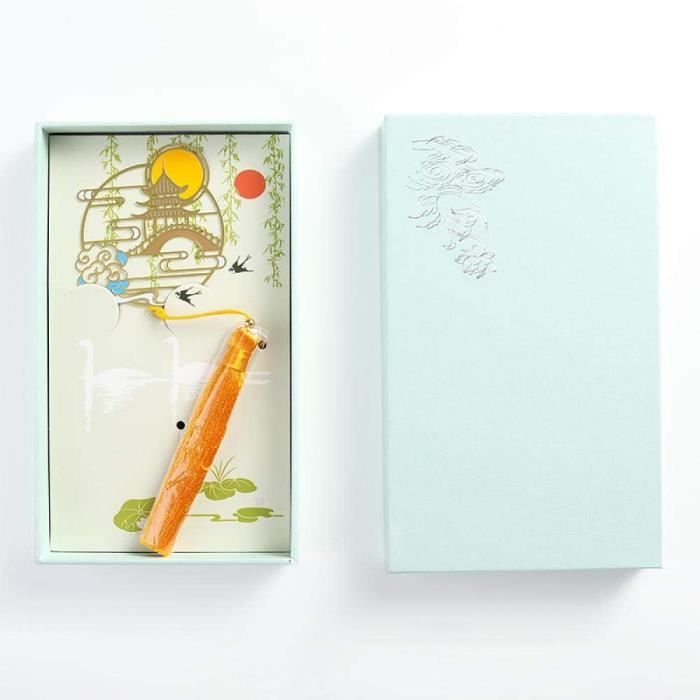 SEWACC Marque-page Doré Avec Pendentif Pompon Élégant Et Décoratif