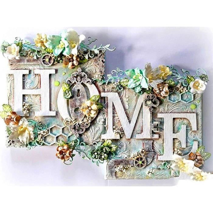 Kit Peinture Diamants 5D Oiseau – Toile 30x40 Cm – Strass Ronds Brillants – DIY Décoration Murale – Complet Avec Outils