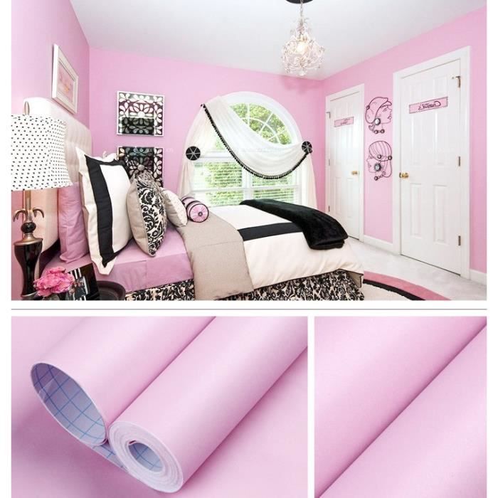 1pcs Papier Peint Auto Adhesif 45cmx10m Rose Stickers Autocollant Muraux Decoration Pour Chambre Salon Meuble Achat Vente Papier Peint 1pcs Papier Peint Auto Adhe Cdiscount