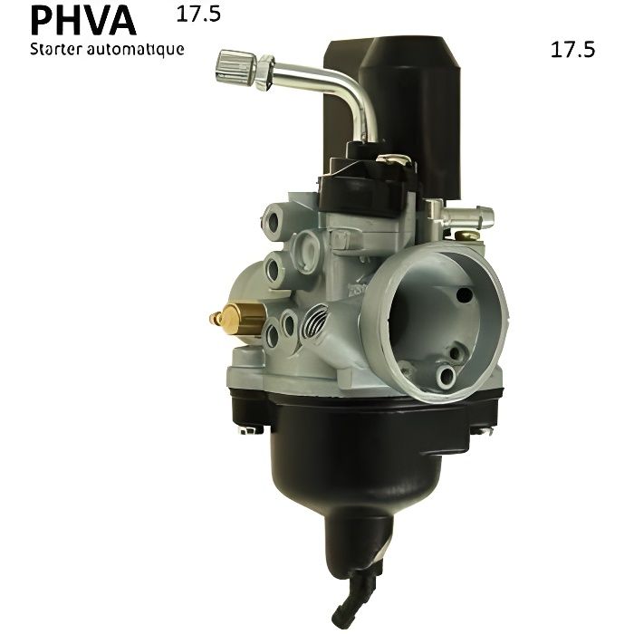 Carburateur PHVA 17,5 Mm Avec Starter électrique Pour Scooter 50cc Piaggio, Keeway, CPI 1PE40QMB - 7