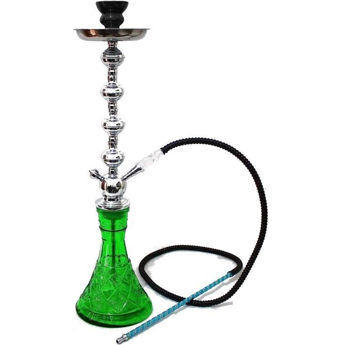 1 Hose Green Pyramid Shisha Sky Laser pipe chicha NARGUILE chicha