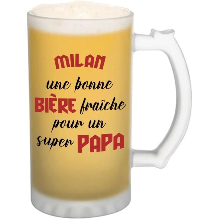 Mug Officiel Milan AC Giemme - Rouge Avec écusson | Idée Cadeau Foot Pour Supporters | Produit Collection