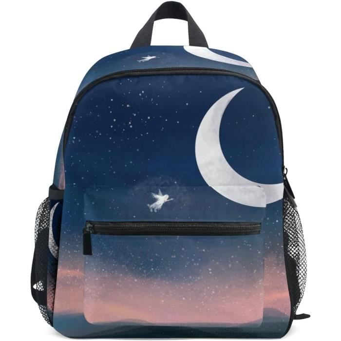 TNFHSOFT Sac À Dos Motocross Léger 17 Pouces Sac A Dos Scolaire Dessin Pour Adolescents Cartable Filles Voyage Collège Randonnée Loisir,Cadeau Pour Enfants