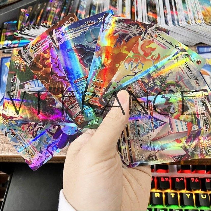 Neuf : 16 Cartes Pokémon Ultra Rare EX, V, VMAX, VStar, GG, GX, Dresseur, Shinny, Full Art, Wizard, édition 1, Rainbow - Jeux & Jouets