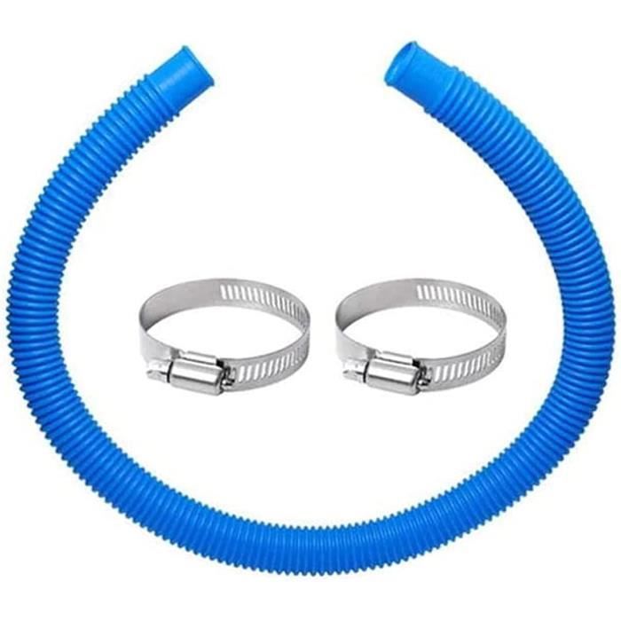 Vibbang 2Pièces Tuyau De Piscine 32 Mm, 150cm Tuyau De Rechange Pour