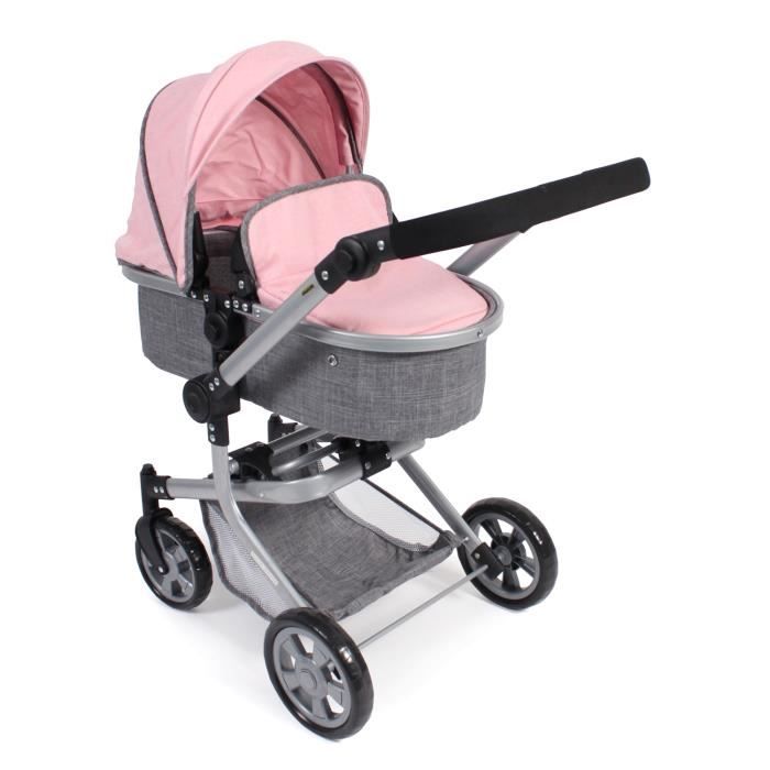 Poussette rose pour fille on sale