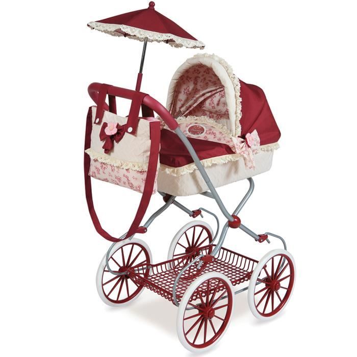 Landau De Poupee Grande Poignee Avec Parapluie Ombrelle Ancien Grosse Roue Cdiscount Jeux Jouets