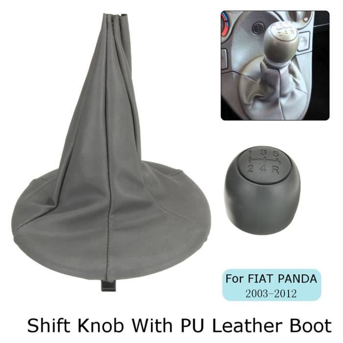 Housse De Levier De Vitesse Pour Suzuki Swift II 2005-2010 – Cuir PU Et Plastique, Protection Anti-poussière Et Anti-usure