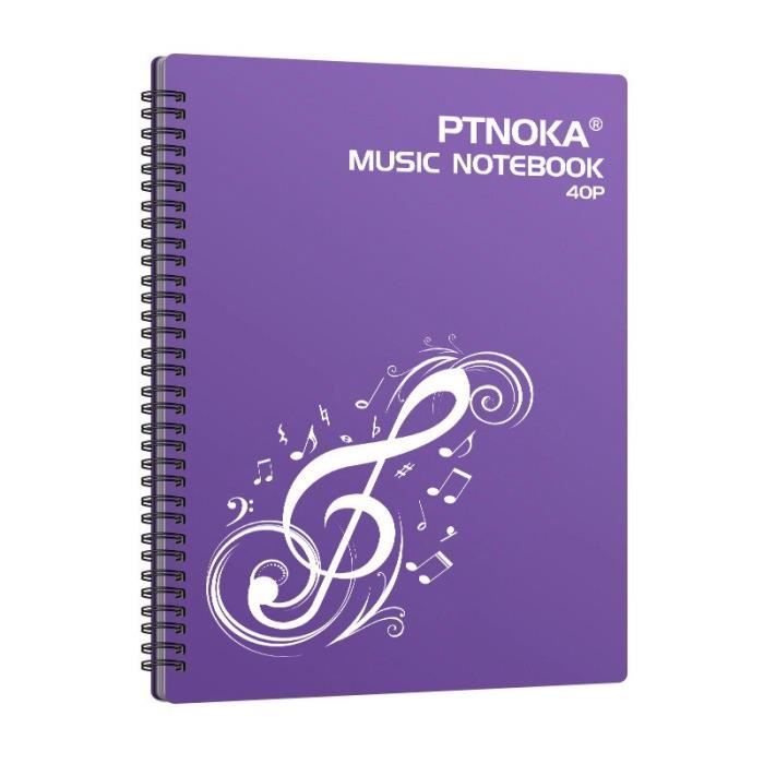 musiciens /étudiants A4 taille 40 pages dossier de musique de feuille dossier de musique de partition de Piano pour les joueurs