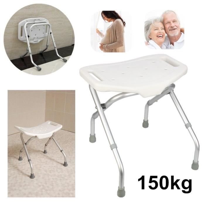 Siege De Douche Pliable Tabouret De Baignoire De Salle De Bain