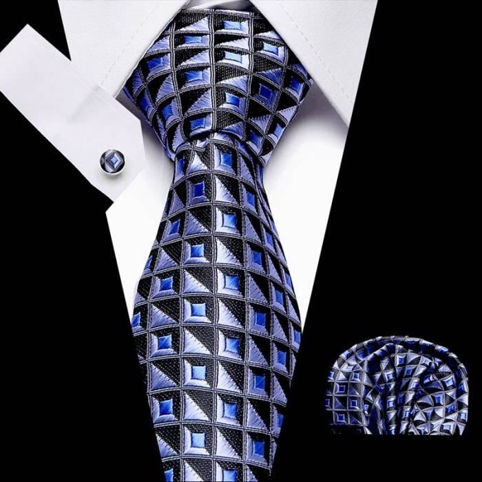 8 cm Hommes Jacquard tissé Tie Cravate Business Fête De Mariage Cravates 17 style