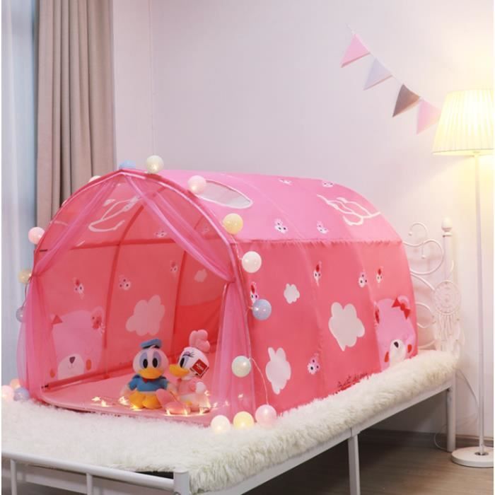 Kalavika Tente de Lit Enfant Fille Princesse Interieur Jouer Tente