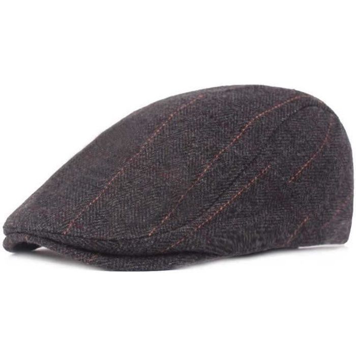 Beret casquette plate homme Clearance