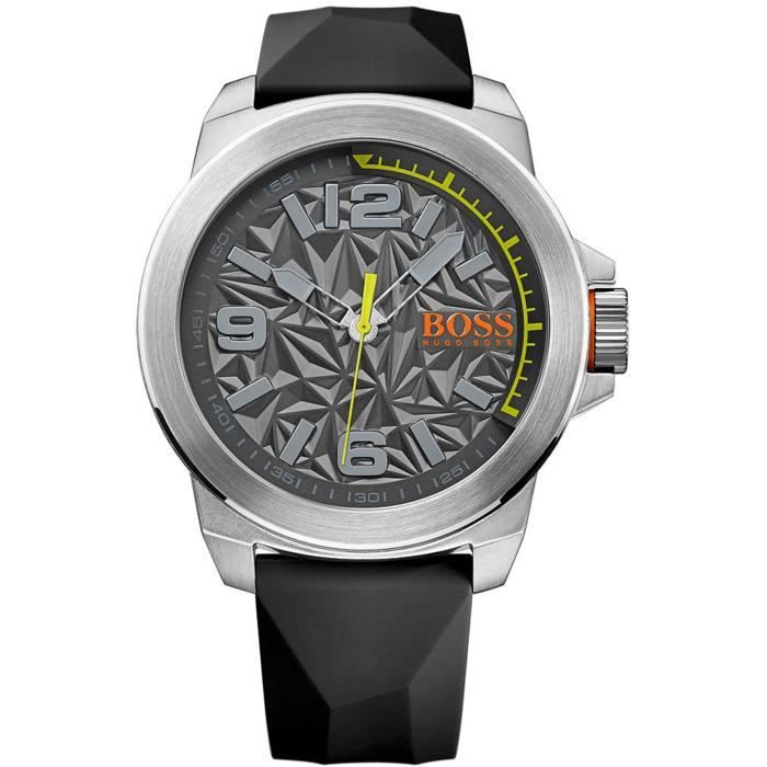 HUGO BOSS ORANGE 1513354 NEW YORK MEN S WATCH Cdiscount Bijouterie