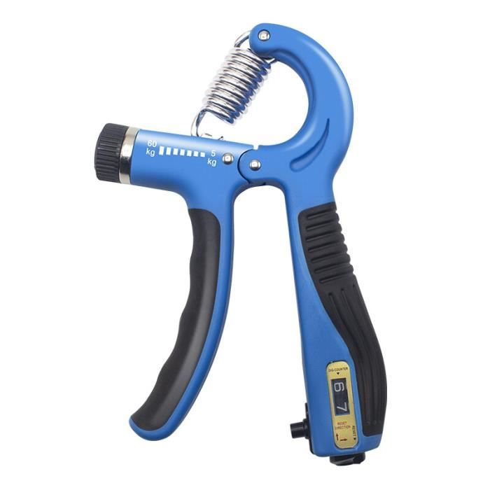 Hand Grip Réglable 5-60 Kg – Renforceur Poignet Doigts Avant-Bras Fitness & Musculation