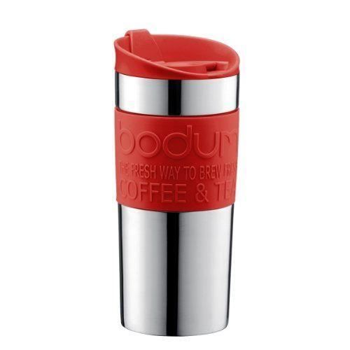 Bodum Travel Mug Mug de Voyage Petit Modèle 0,35 L Rouge - 11068-294