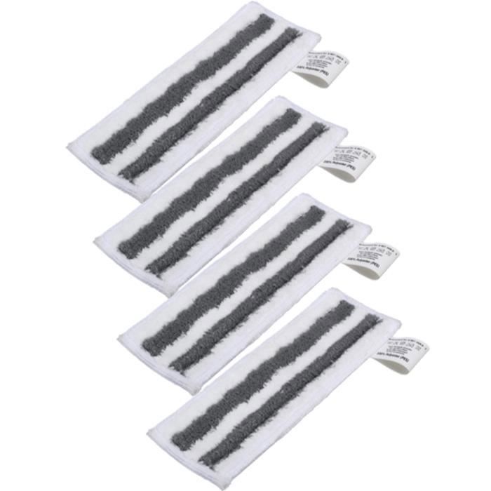 4PCS Chiffons de nettoyage en nylon microfibre pour Karcher Easyfix SC2
