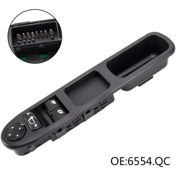 Bouton De Commande De Lève-vitre - Référence 6554.QC / 96548591XT - Pièce De Rechange Auto TPF Products
