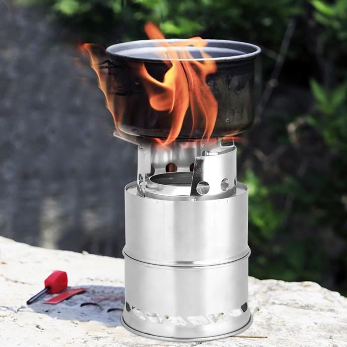 Cikonielf Camping Stove, Portable Stove, for Camping BBQ Outdoor Picnic