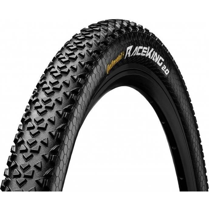 Pneu VTT CONTINENTAL BTB Continental 26x2.0 Race Ki - Noir - Mixte